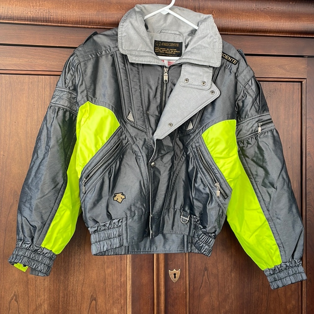 Vintage Retro Descente Ski Jacket